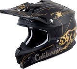 Vx 35 Off Road Helmet Golden State Black 2x