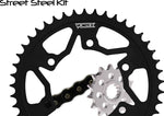 Sprocket/Chain Kit Stl/Stl 15/42t Sil Rx3 520 116l Blk