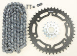 Sprocket/Chain Kit Stl/Stl 15/43t Sil Rx3 520 114l Blk