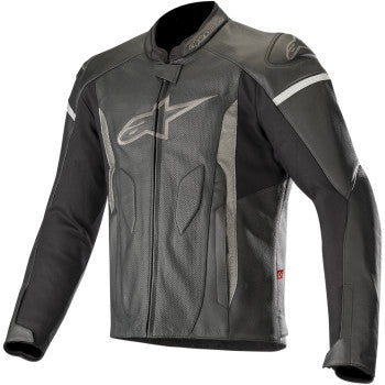 ALPINESTARS Faster Airflow Leather Jacket - Black - US 42 / EU 52 3103618-1100-52