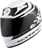 Exo R2000 Full Face Helmet Fortis White/Black Xs
