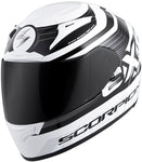 Exo R2000 Full Face Helmet Fortis White/Black Md