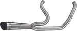 Comp S 2in1 Exhaust Touring M8 Brushed W/Turnout