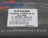 Piston Kit Bb Forged 98.96/+2.00 12.8:1 Yam