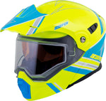 Exo At950 Cold Weather Helmet Teton Blue Xl (Dual Pane)