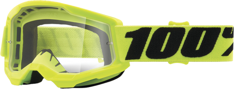 Strata 2 Junior Goggle Fluo Yellow Clear Lens