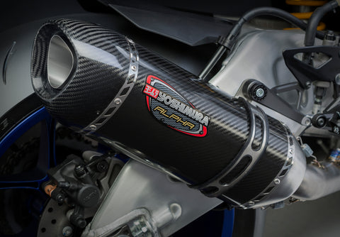 Exhaust Race Alpha T 3qtr Slip On Ss Cf Cf