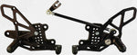 Rear Set Complete Blk Hon