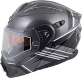 Exo At950 Cold Weather Helmet Teton Silver Xl (Electric)