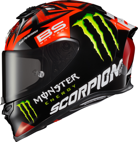 Exo R1 Air Helmet Quartararo Monster Replica Black Md