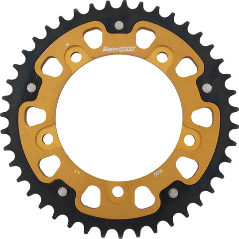 Rear Stealth Sprocket Alu/Stl 43t 530 Gld Suz/Tri