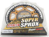 Rear Stealth Sprocket Alu/Stl 46t 520 Gld Hon/Kaw/Yam