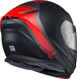 Exo Gt920 Modular Helmet Unit Matte Black/Neon Red Md