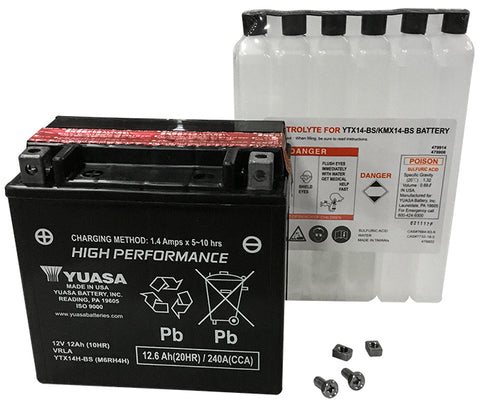 Battery Ytx14h Bs Maintenance Free