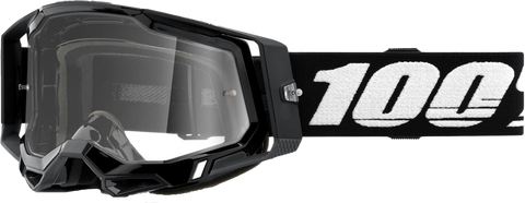 Racecraft 2 Goggle Black Clear Lens