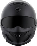 Covert Open Face Helmet Matte Black 2x