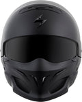 Covert Open Face Helmet Matte Black Xs