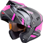 Exo At950 Cold Weather Helmet Teton Pink Xl (Electric)