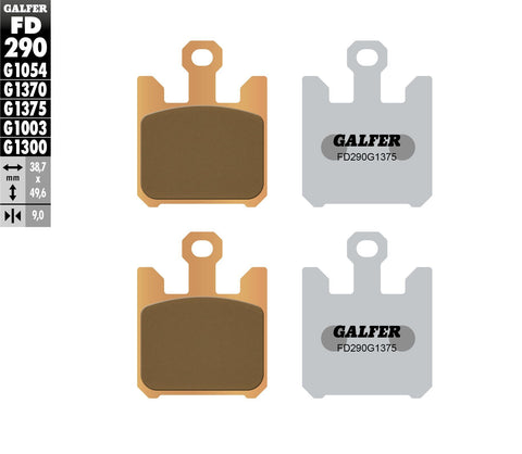 Brake Pads Sintered Ceramic Fd290g1375