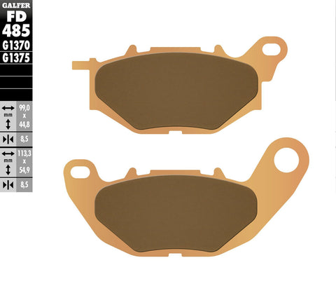 Brake Pads Sintered Ceramic Fd485g1375