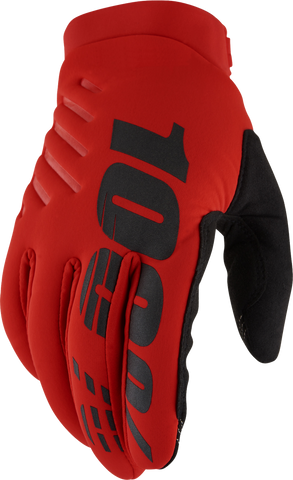 Brisker Gloves Red Xl