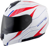 Exo Gt3000 Modular Helmet Sync White/Red/Blue Xl