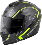 Exo St1400 Carbon Full Face Helmet Antrim Hi Vis Md