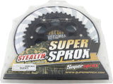Rear Stealth Sprocket Alu/Stl 40t 520 Blk Duc