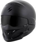Covert Open Face Helmet Matte Black Xs