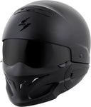 Covert Open Face Helmet Matte Black Sm