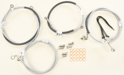 2 Line Front Brakeline Kit