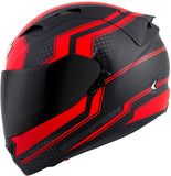 Exo T1200 Full Face Helmet Alias Red Lg