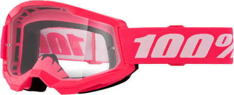 Strata 2 Junior Goggle Pink Clear Lens