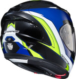 Exo R2000 Full Face Helmet Hypersonic Blue/Hi Vis Md