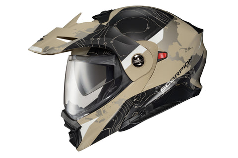 Exo At960 Modular Helmet Topographic Sand/Black Xl