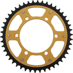 Rear Stealth Sprocket Alu/Stl 46t 520 Gld Hon/Kaw/Yam