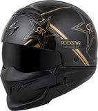 Covert Open Face Helmet Rockstar Sm