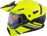 Exo At950 Cold Weather Helmet Teton Hi Vis 2x (Electric)