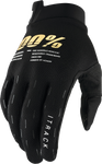 Itrack Youth Gloves Black Md