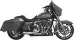 Comp S 2in1 Exhaust Touring M8 Brushed W/Turnout
