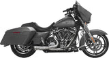 Comp S 2in1 Exhaust Touring M8 Brushed W/Turnout