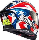 Exo R1 Air Full Face Helmet Bautista Ls Red/White/Blue Sm