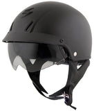 Exo C110 Open Face Helmet Matte Black Sm