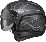 Covert Open Face Helmet Incursion Black Lg