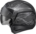 Covert Open Face Helmet Incursion Black Sm