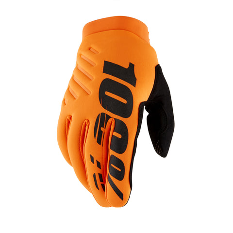 Brisker Gloves Fluo Orange/Black Xl