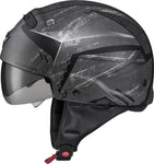 Covert Open Face Helmet Incursion Black Xs