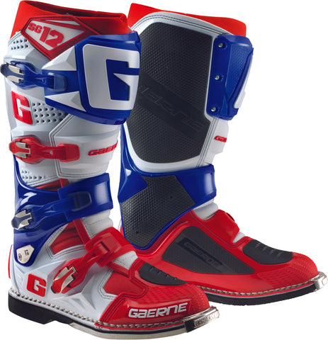 Sg 12 Boot White/Blue/Red 13