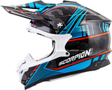 Vx 35 Off Road Helmet Miramar Blue Lg