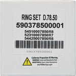 Piston Rings 78.46mm Hon For Vertex Pistons Only